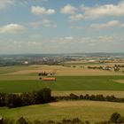 Blick vom Desenberg auf Warburg