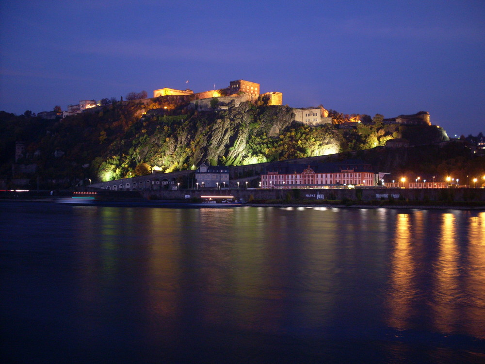 Blick vom Deutschen Eck