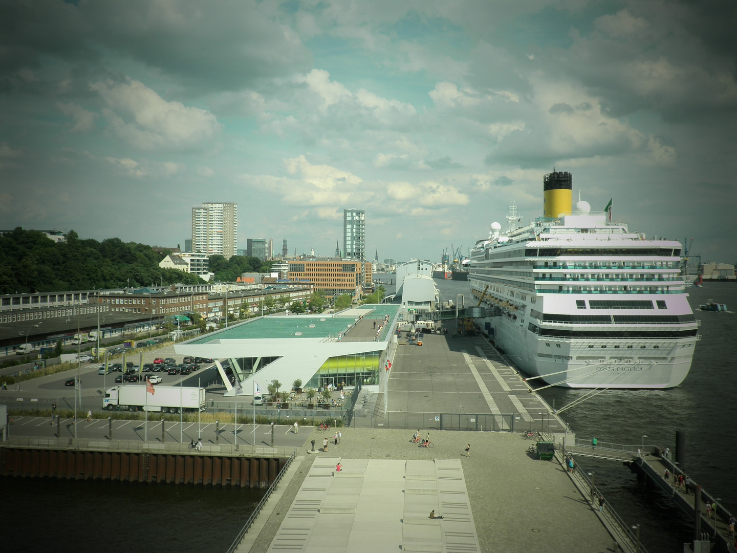 Blick vom Dockland - das Sonntagsfoto......