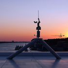 Blick vom Docklandgebäude HH-Hafen