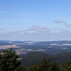 Blick vom DOLMAR in die Rhön