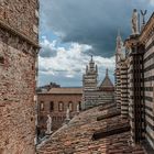 Blick vom Dom in Siena