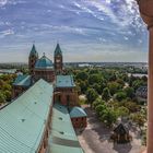 Blick vom Dom in Speyer nach Osten
