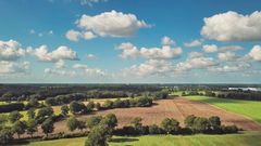 Blick vom Dorf nach Elmshorn