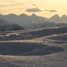 Blick vom Dossen Richtung Berner Oberland