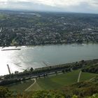 Blick vom Drachenfels auf den Rhein