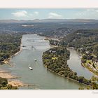 Blick vom Drachenfels über den Rhein