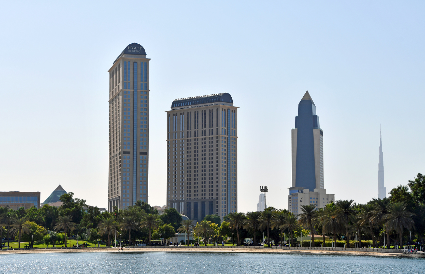 Blick vom Dubai-Creek