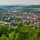 Blick vom Dünkreuz auf Heilbad Heiligenstadt