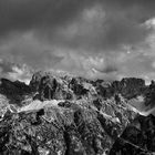 Blick vom Dürrenstein (2839 m) Richtung Sextener Dolomiten