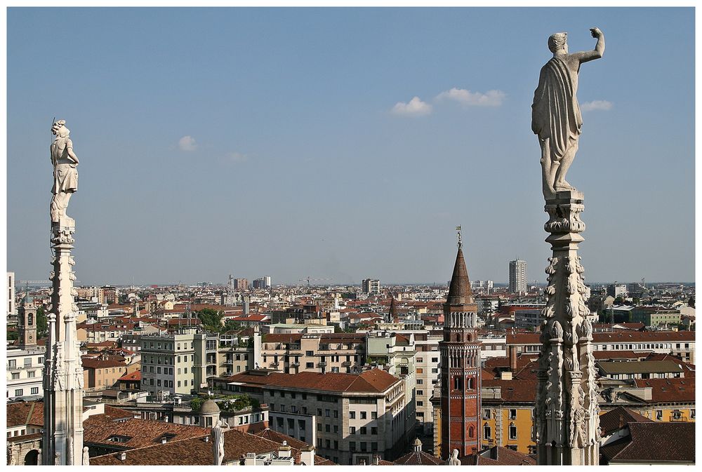 Blick vom Duomo/ Milano