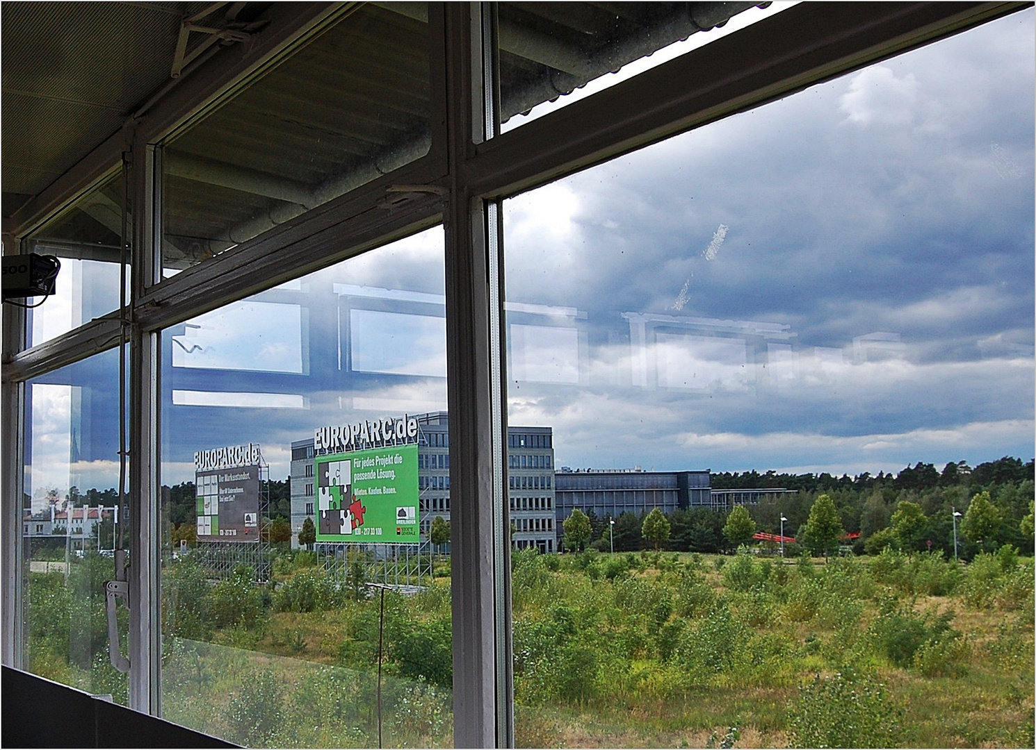 Blick vom ehemaligen Checkpoint Bravo 