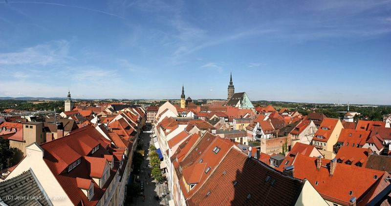 Blick vom ehrwürdigen Reichenturm.