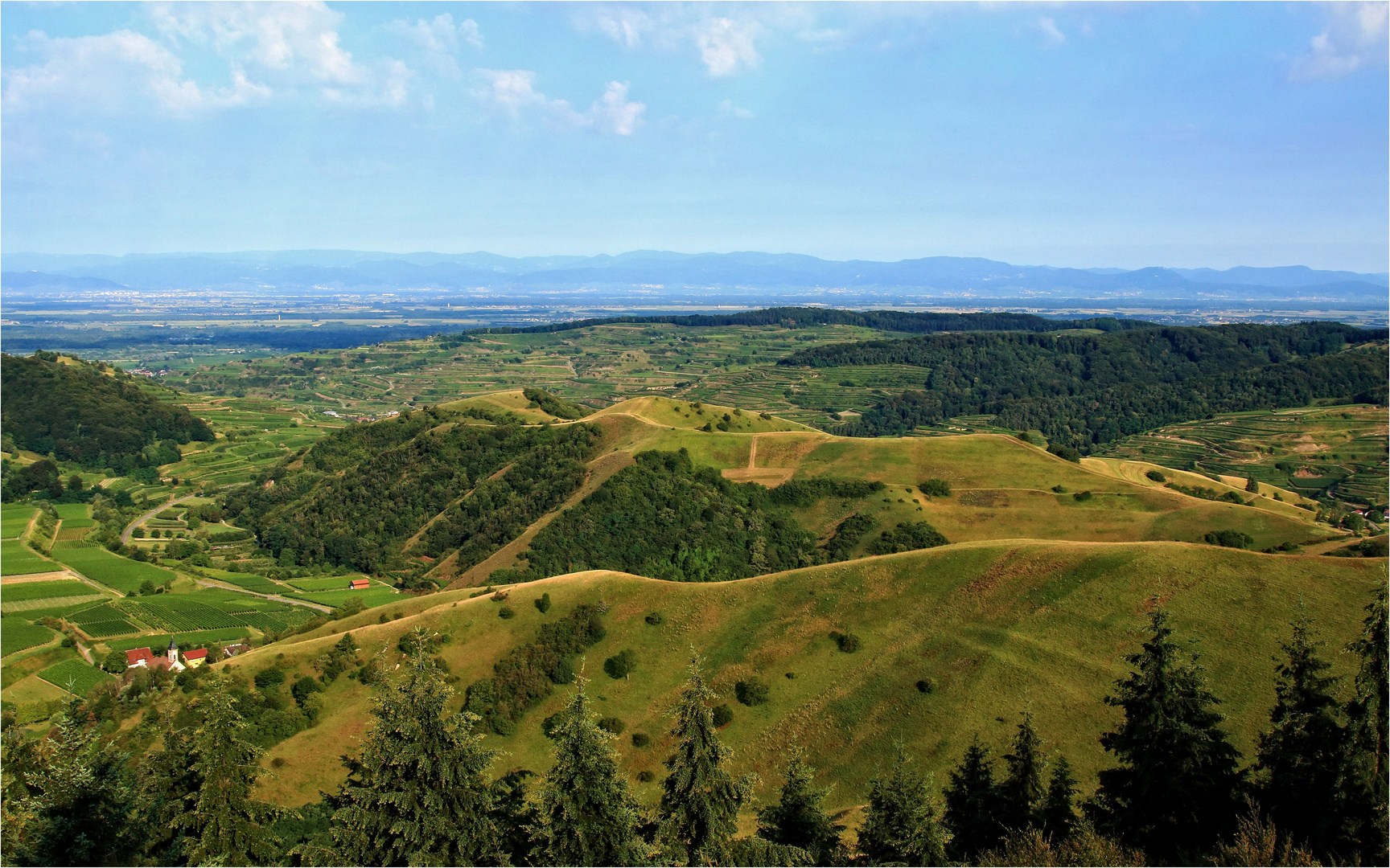 Blick vom Eichelspitzturm