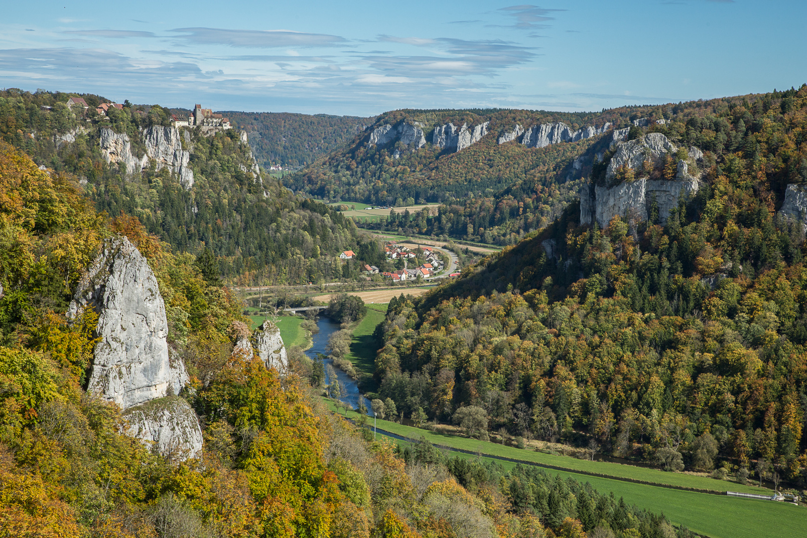 Blick vom Eichfelsen