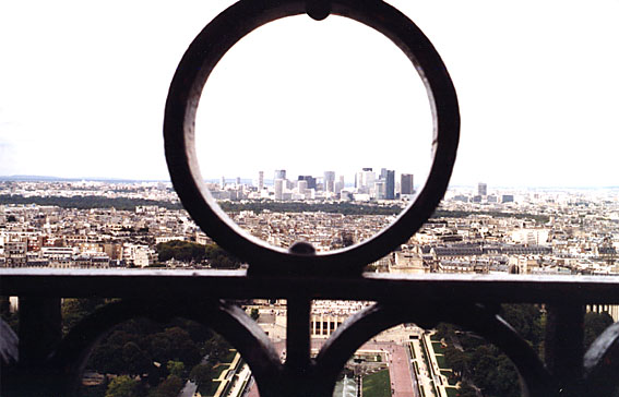 Blick vom Eiffelturm - Paris