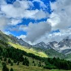 Blick vom Eishof in Richtung Stettiner Hütte