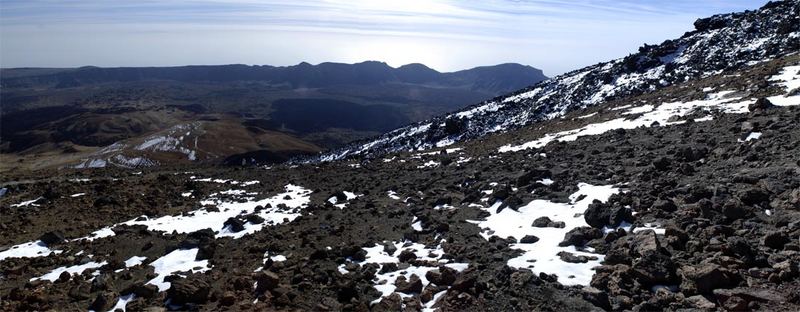 Blick vom El Teide (Teneriffa)