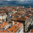 Blick vom Elevador do Carmo