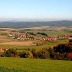 Blick vom Emberg bei Oberalba zum Inselsberg (Thüringer Wald)