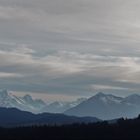 Blick vom Emmental in die Berner Alkpen