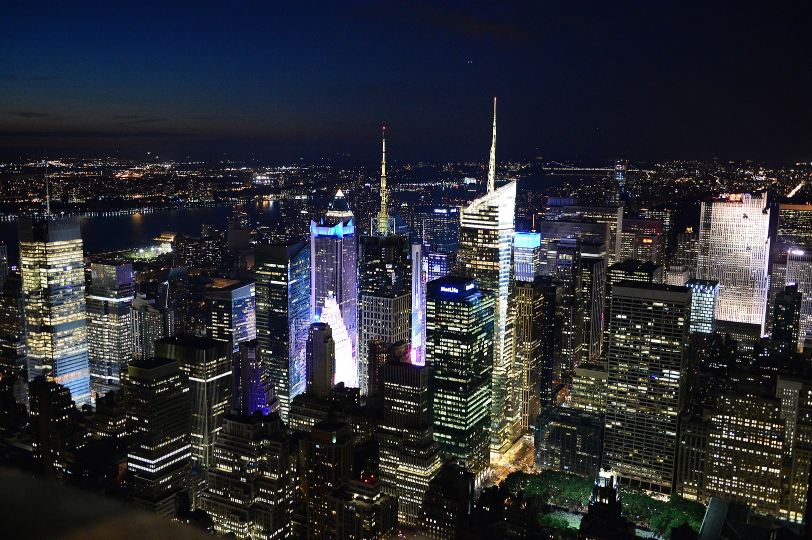 Blick vom Empire State Building 2013