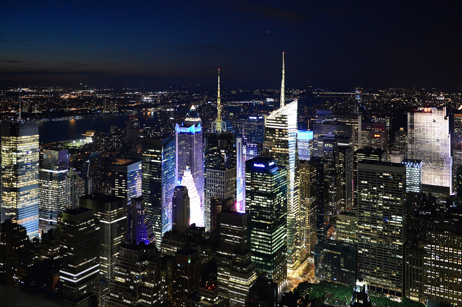 Blick vom Empire State Building 2013 (bearbeitet)