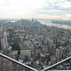 Blick vom Empire State Building auf Manhatten