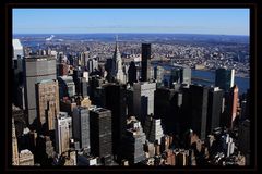 Blick vom Empire State Building - Chrysler Building