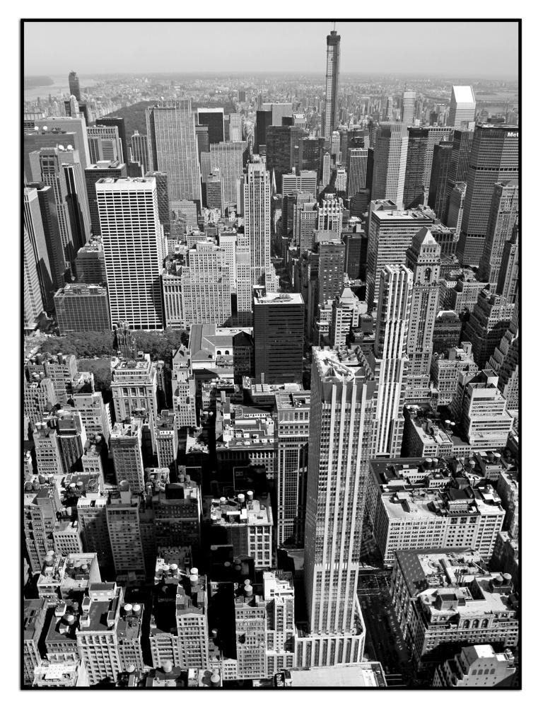 Blick vom Empire State Building Richtung Midtown