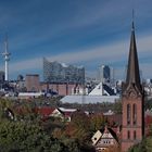 Blick vom Energie Bunker HH-Wilhelmsburg