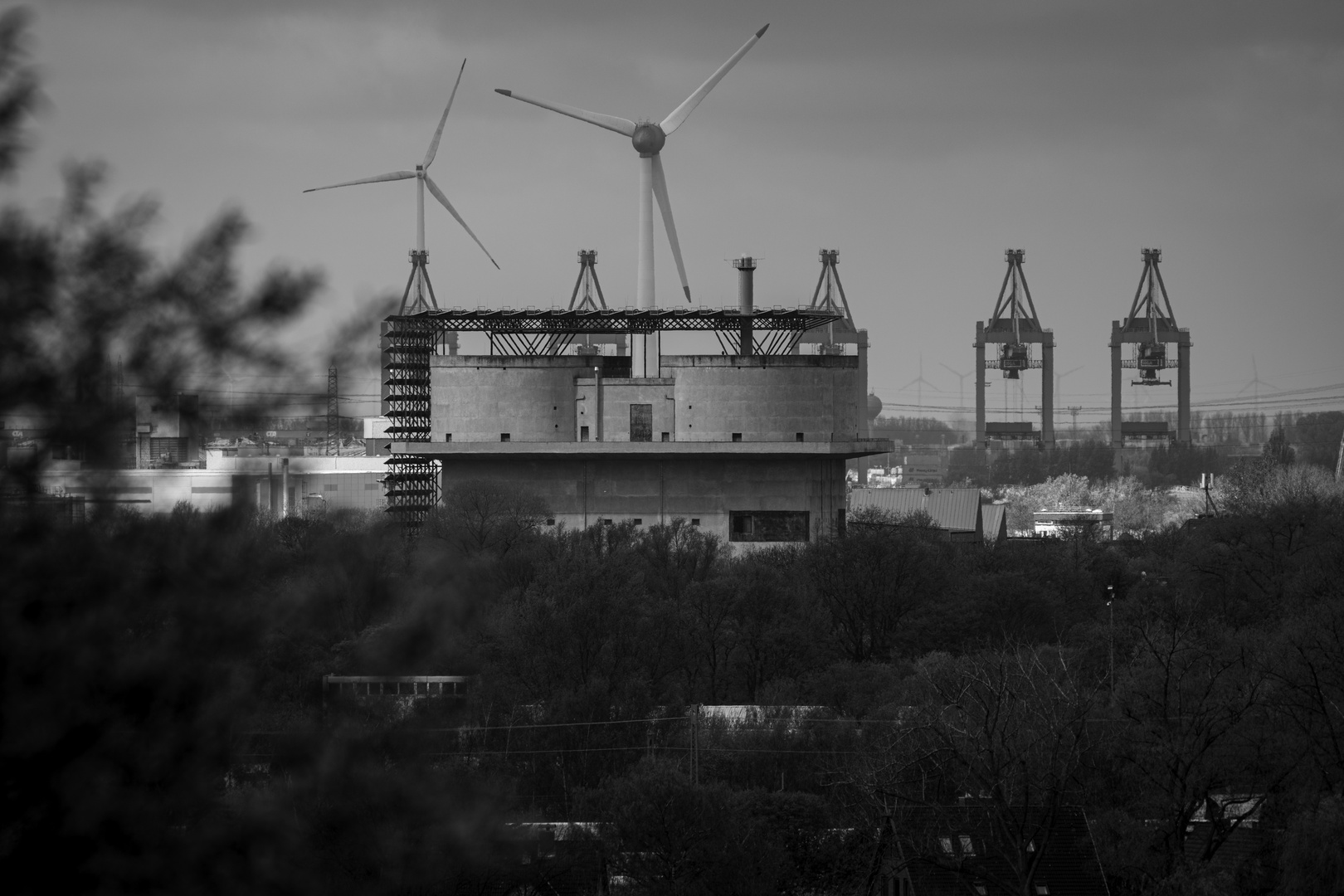 Blick vom Energieberg Georgswerder -3