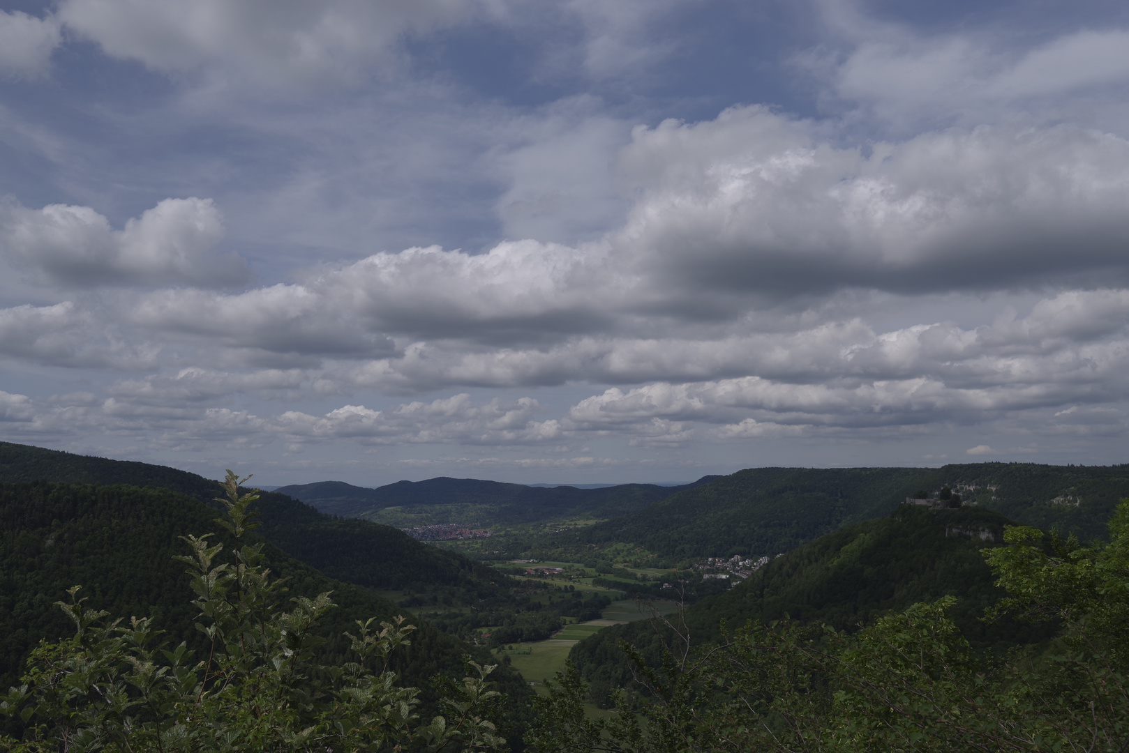 Blick vom Eppenzillfelsen