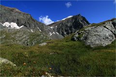 Blick vom Eselsrücken zum Sail Kogl