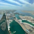 Blick vom Etihad Tower