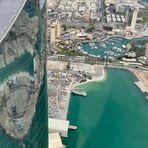 Blick vom Etihad Tower II