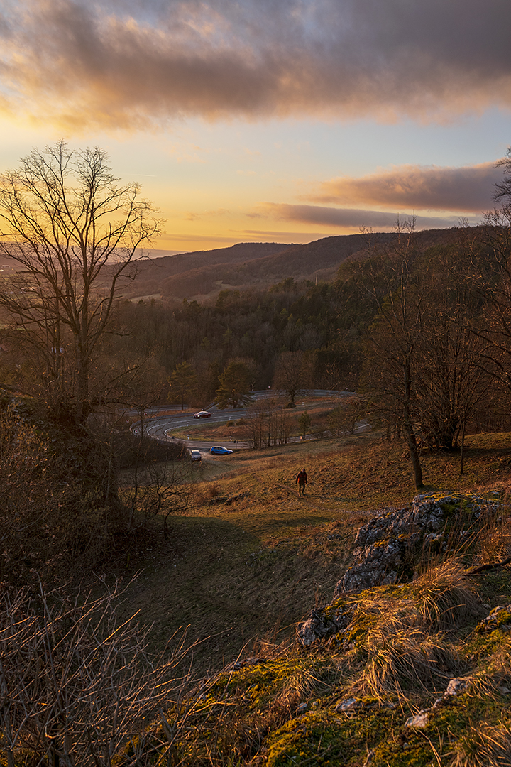 Blick vom Eulenstein, Fränkische Schweiz