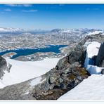 Blick vom Fanaråken auf das Sognefjell