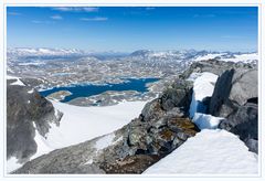 Blick vom Fanaråken auf das Sognefjell