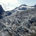 Blick vom Feegletscher zum Egginerjoch