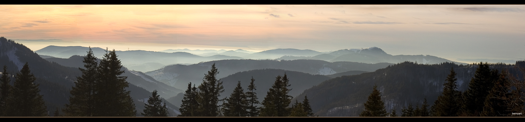 Blick vom Feldberg...