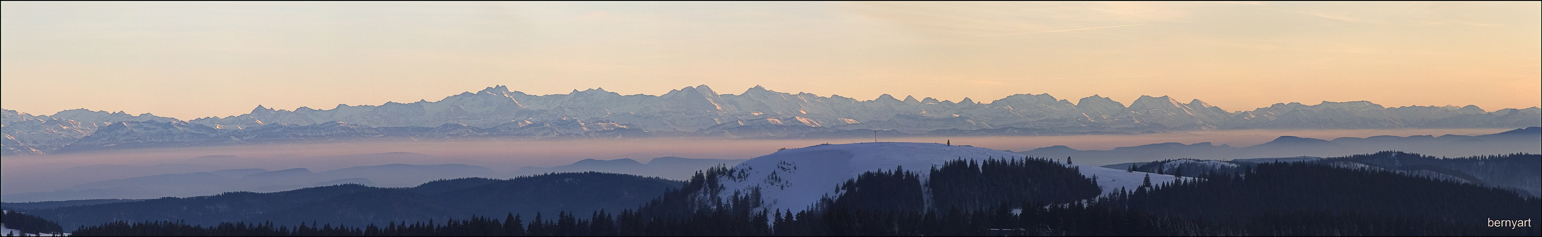 Blick vom Feldberg...