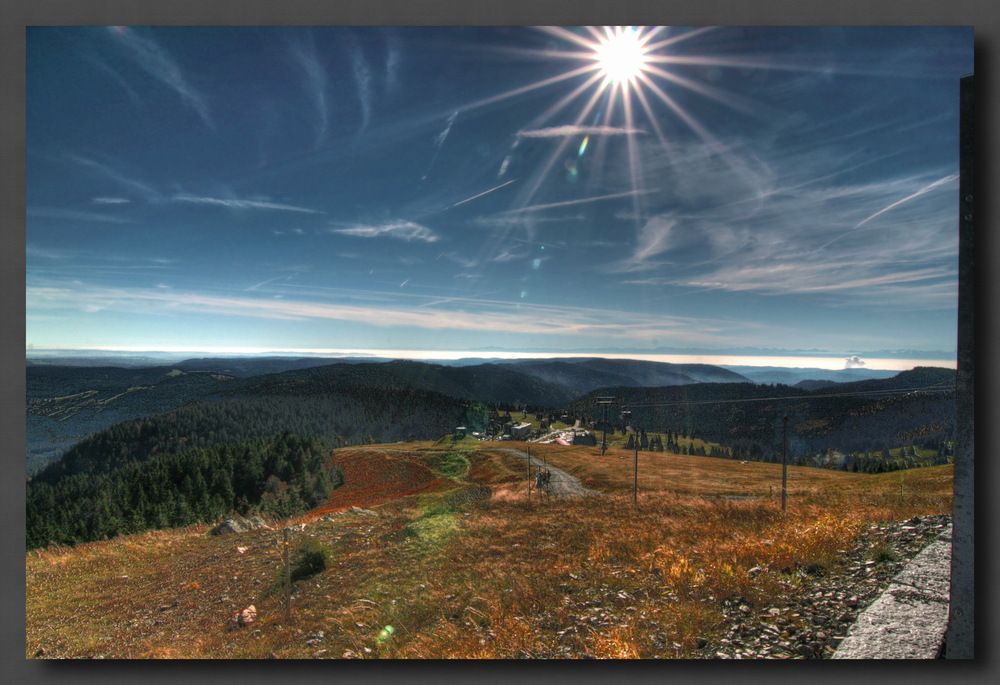 Blick vom Feldberg