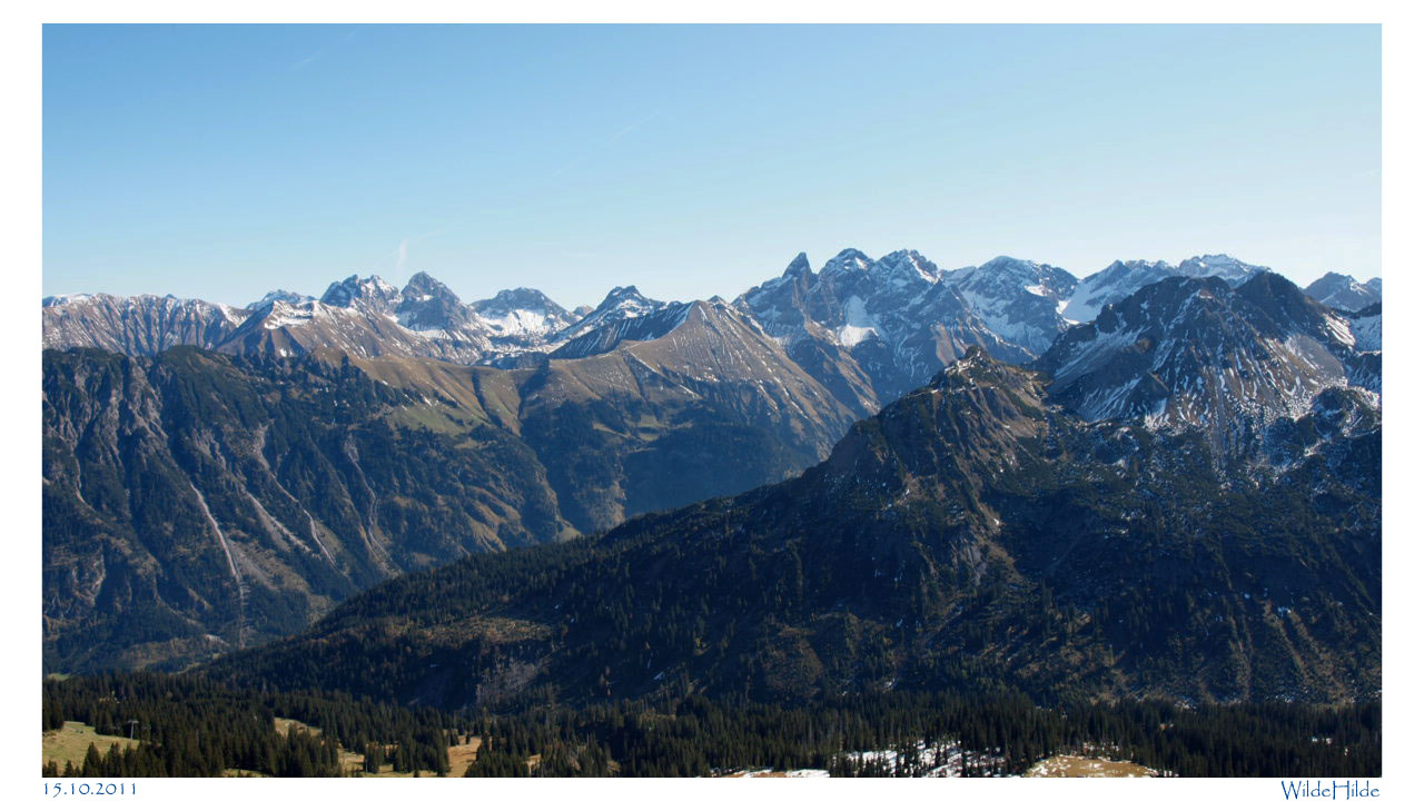 Blick vom Fellhorn....