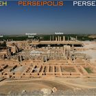 Blick vom Felsengrab Artaxerxes II. auf Persepolis