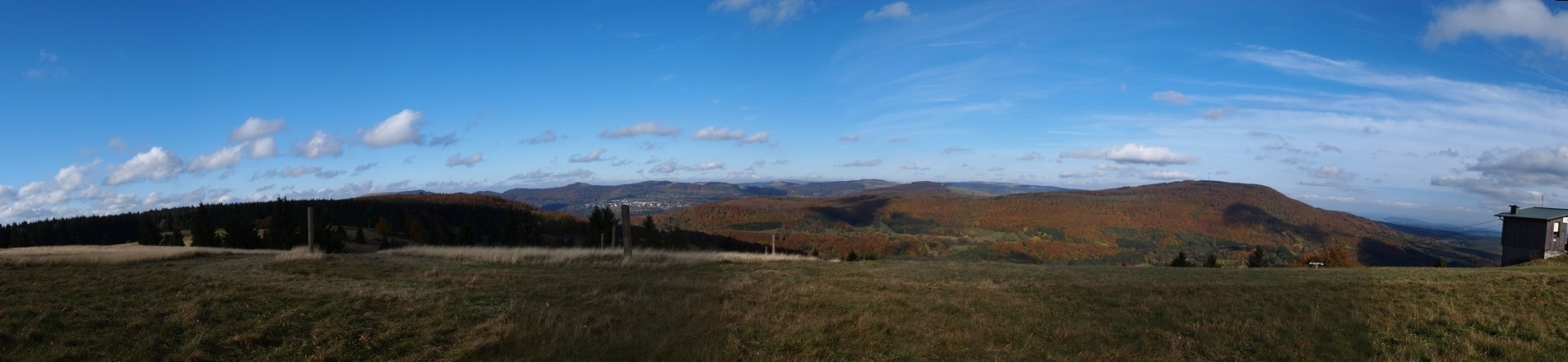 Blick vom Feuerberg Rhön