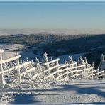 Blick vom Fichtelberg