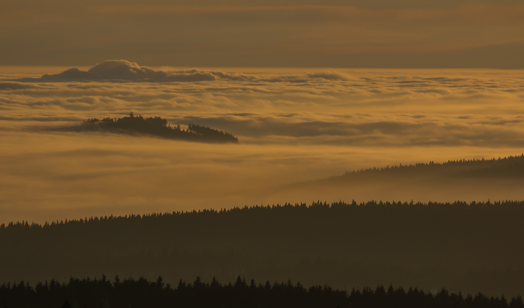 Blick vom Fichtelberg 2