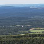 Blick vom Fichtelberg