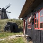 Blick vom Fischerhaus auf die Mühle ...